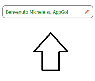 Casella di benvenuto